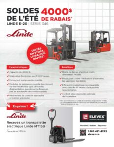 Linde série 346 (4 roues)